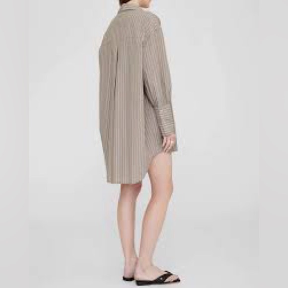 Anine Bing Lake Dress Taupe Small NWT - Picture 2 of 7